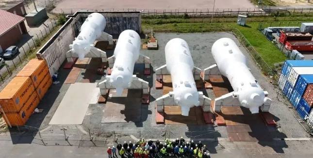 NUKEM圆满完成德国KKU2核电站蒸汽发生器拆除！4台300吨设备高效吊装，7月启运瑞典